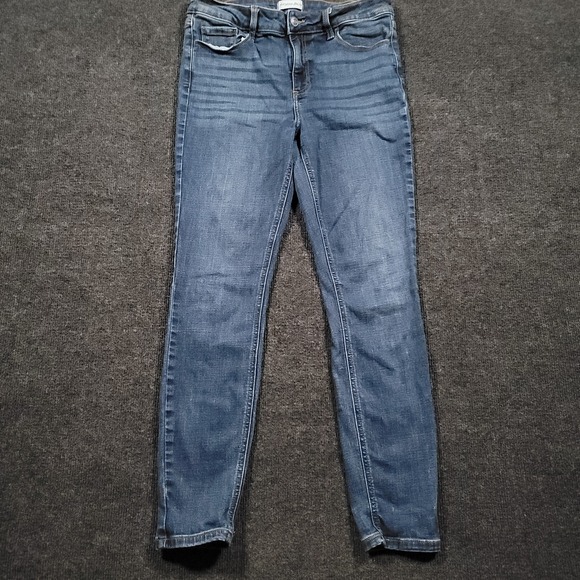 Studio Blue Women Skinny Jeans Size 30 Stretch Denim - Picture 2 of 12
